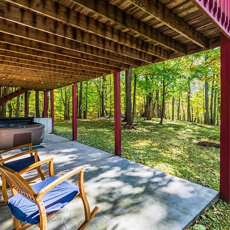 Hot Tub, Large Deck, Wifi, Fire Pit At Chalet Cabin Morton Grove ภายนอก รูปภาพ
